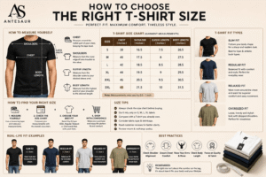 Read more about the article How to Choose the Right T-Shirt Size